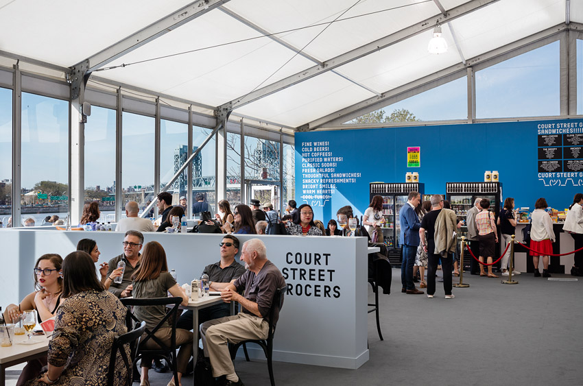 <p>Frieze New York Art Fair</p>
                 <p>New York City</p>
                 <p>Universal Design Studio</p>