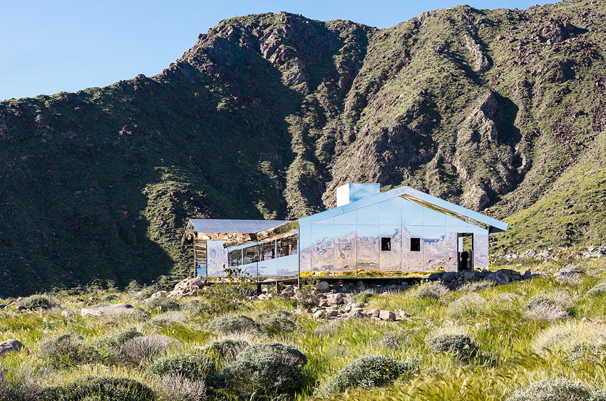<p>Mirage at Desert X</p>
                 <p>Palm Springs, CA</p>
                 <p>Artist: Doug Aitken</p>
