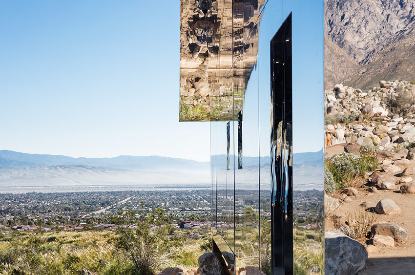 <p>Mirage at Desert X</p>
                 <p>Palm Springs, CA</p>
                 <p>Artist: Doug Aitken</p>