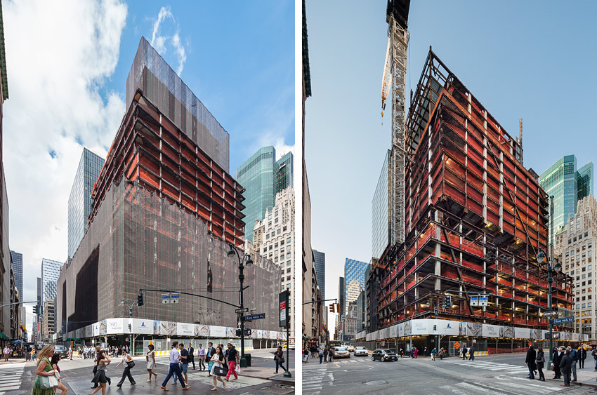 <p>390 Madison Avenue</p>
                 <p>2015 and 2016</p>
                 <p>Kohn Pedersen Fox</p>