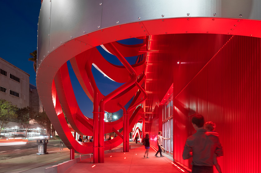 <p>Petersen Automotive Museum</p>
                 <p>Los Angeles, CA</p>
                 <p>Kohn Pedersen Fox</p>