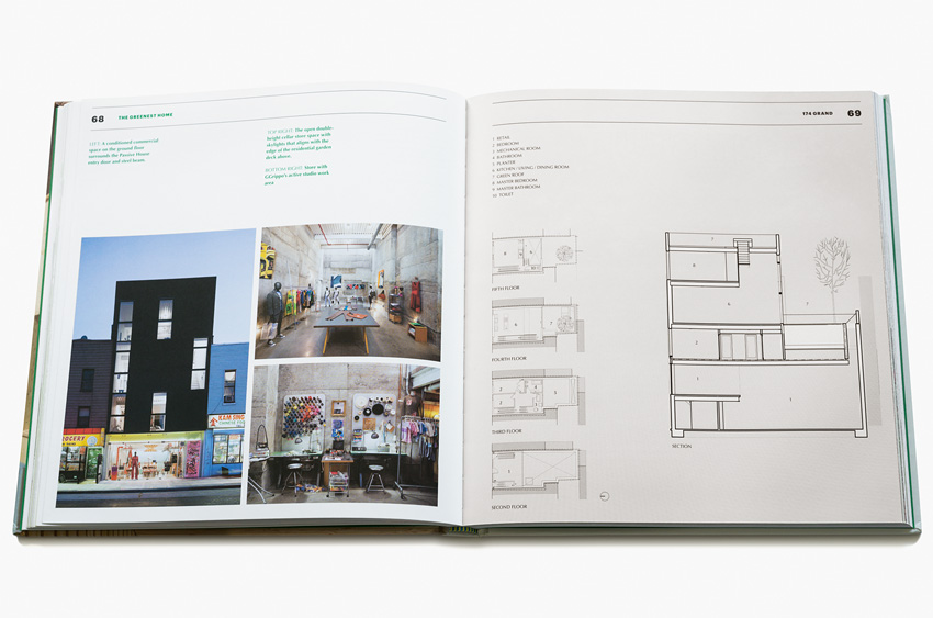<p>Grand Street House</p>
                 <p>The Greenest Home</p>
                 <p>Princeton Architectural Press</p>