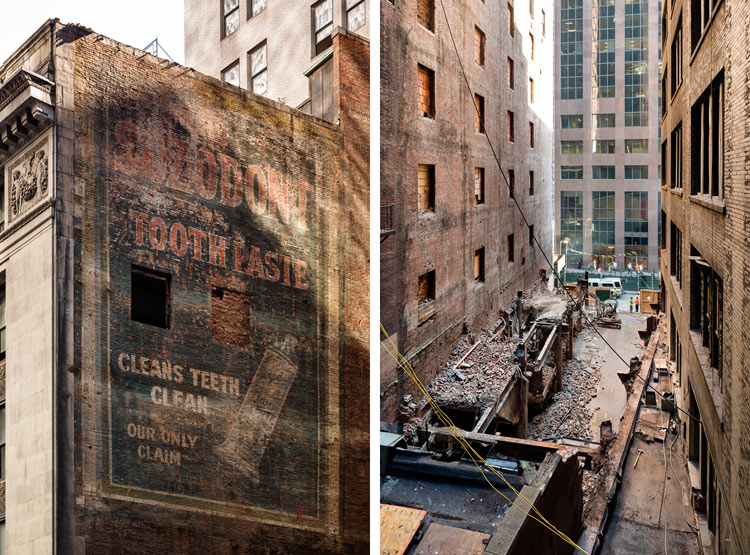 <p>Demolition of 48 E 43rd St</p>
                 <p>New York City</p>
                 <p>September 2015</p>