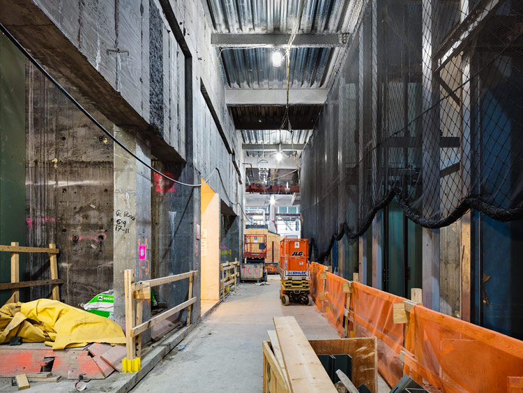 <p>Future elevator lobby</p>
                 <p>New York City</p>
                 <p>October 2018</p>