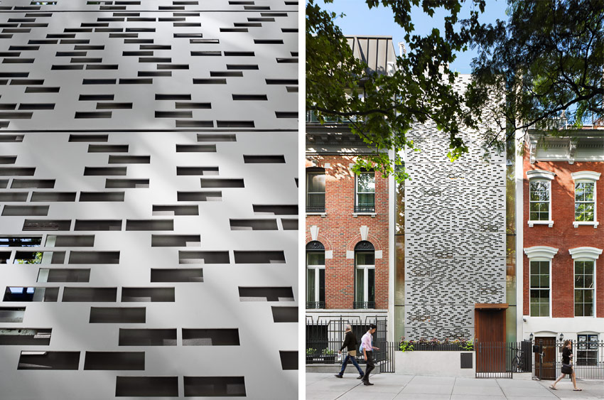 <p>51st Street Townhouse</p>
                 <p>New York City</p>
                 <p>Architect: Gluck+</p>