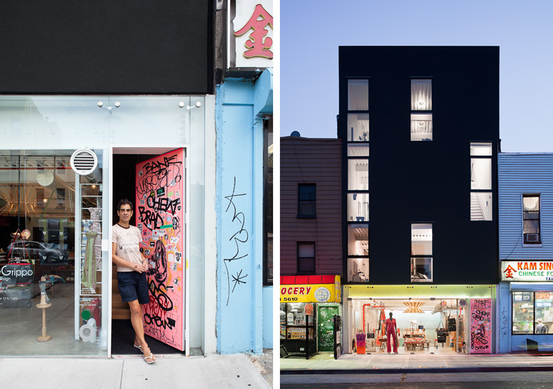 <p>Grand Street House</p>
                 <p>Brooklyn, NY</p>
                 <p>Architect: Loadingdock 5</p>