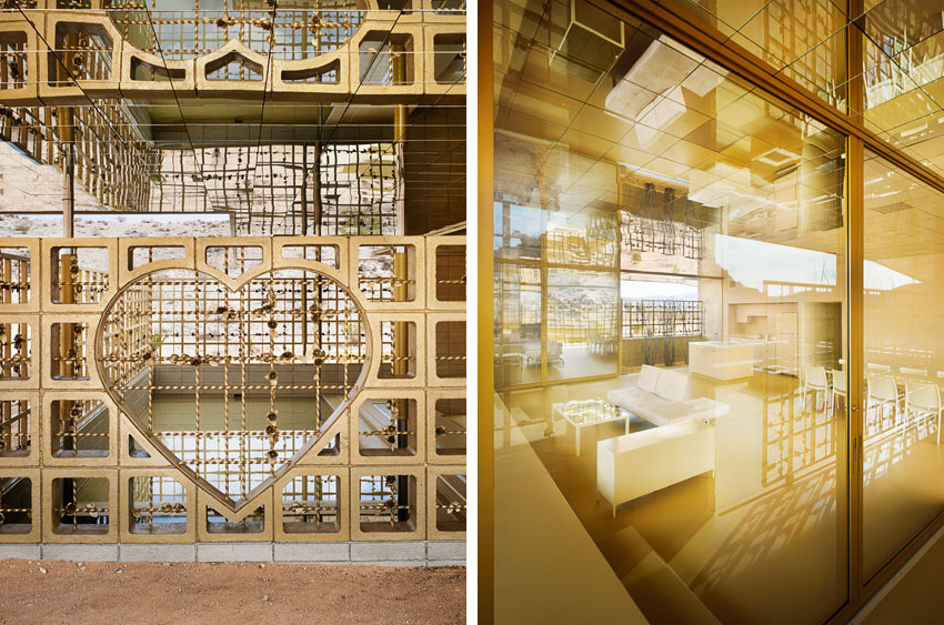 <p>Acido Dorado</p>
                 <p>Joshua Tree, CA</p>
                 <p>Architect: Robert Stone</p>